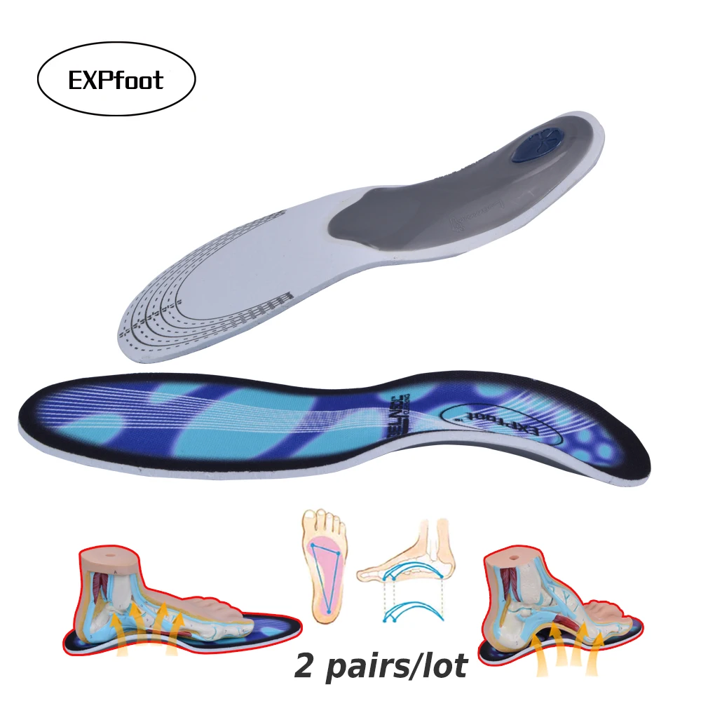 Ортопедические силиконовые стельки 36 48 размеров 2 5 см|insole foot care|insoles archinsoles arch supports