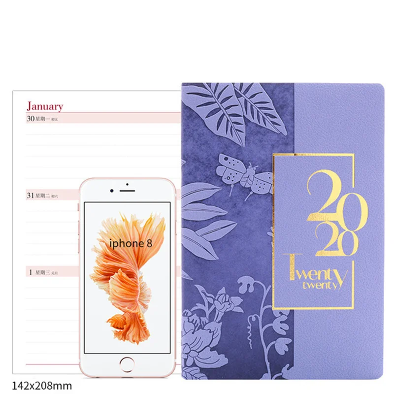 Календарь 2020 планировщик ежемесячный недевичный блокнот календарь ежедневник