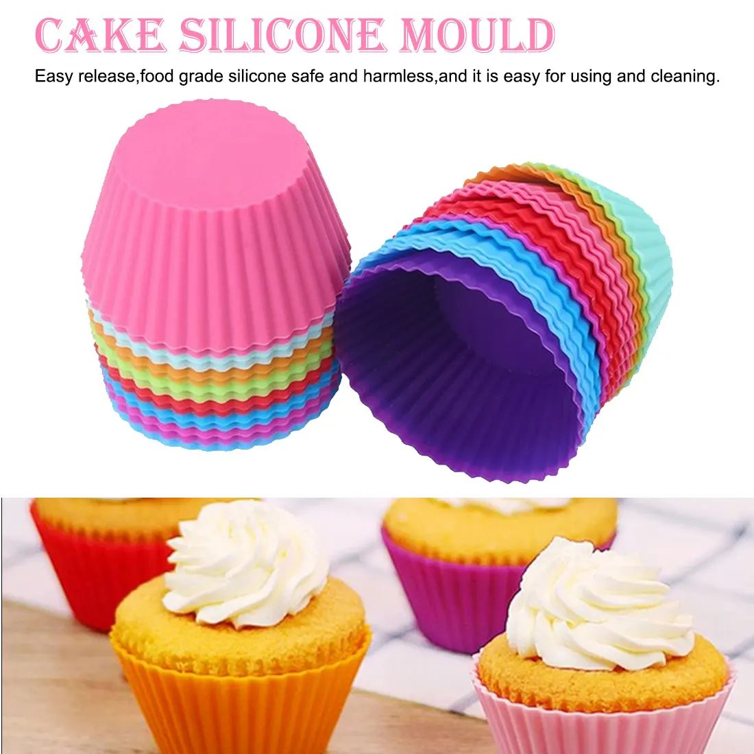 Форма для выпечки тортов DIY украшения инструменты 12 шт./компл. круглый