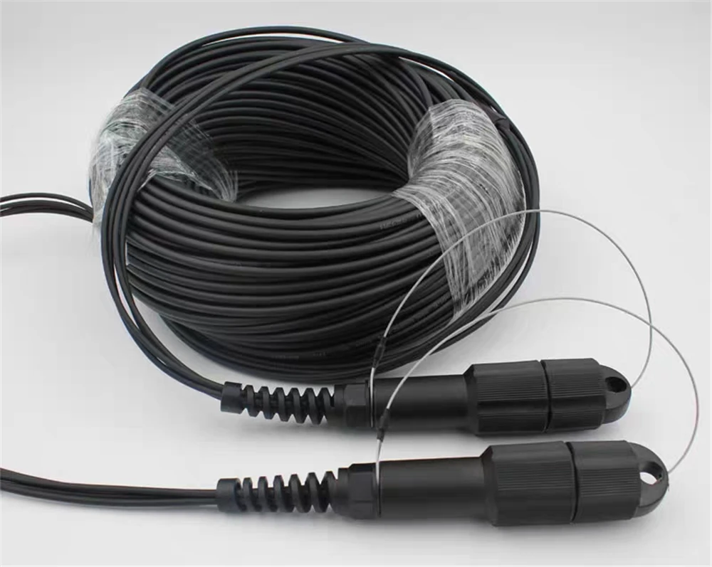 200mtr 4 ядра на открытом воздухе HDMI DVI LC-LC волоконно-оптический патч-корд