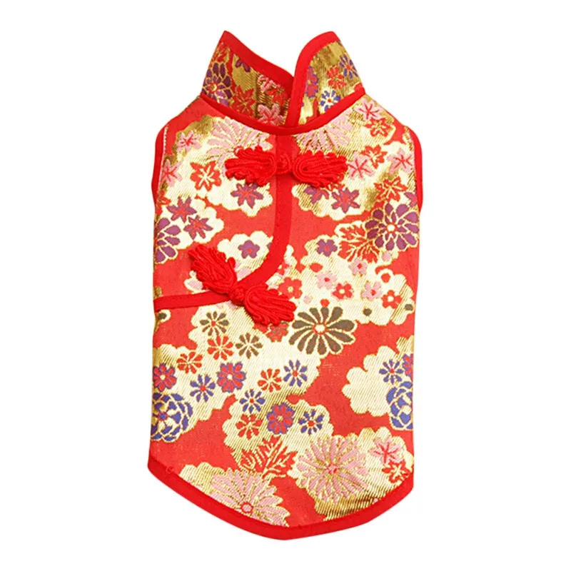Летняя жилетка для собак Одежда Новый год костюм футболка домашних животных в