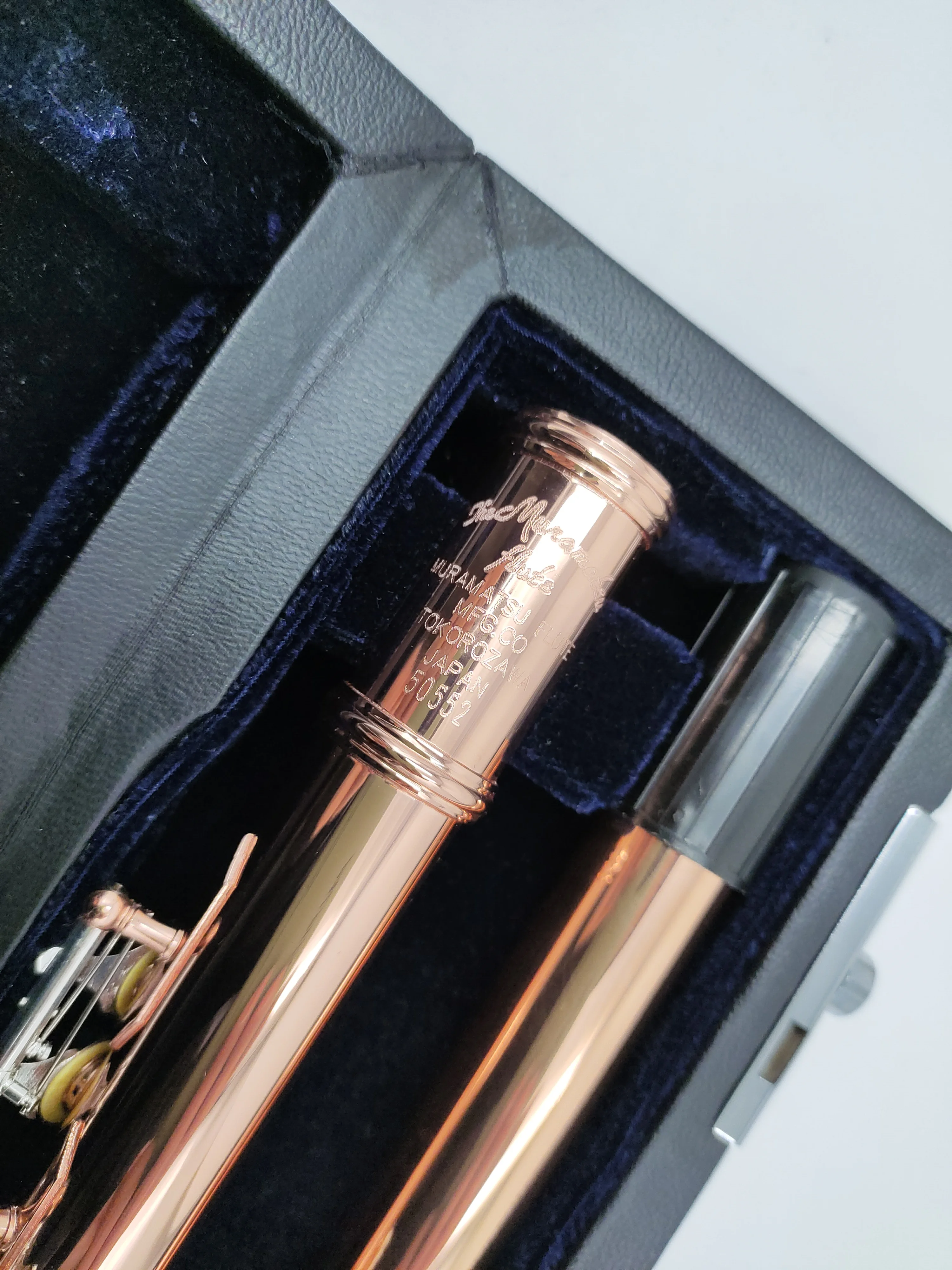 Горячее тиснение золотом лак мураматсу флейта отверстия Разделение E 16 ключей