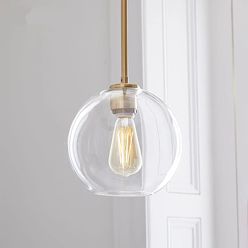 

Modern LED Glass Pendant Lights for Kitchen Cafe Decoration,Hanging Lamp Dinning Room Pendant Lamps Home Decor Light Fixtures