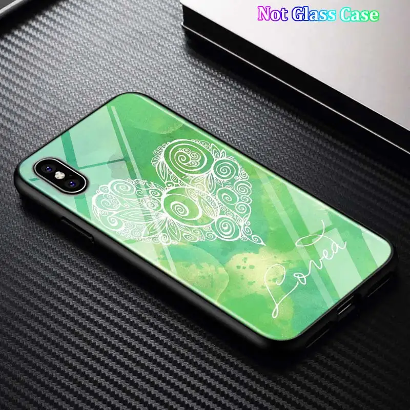Черный чехол Мандала чакра Йога для iPhone 11 11Pro X XR XS Max для iPhone 8 7 6 6S Plus 5S 5 SE глянцевый чехол для телефона - Цвет: Style 09