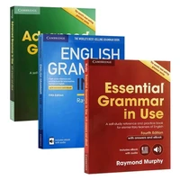 3 books cambridge essential advanced english grammar in use collection learning textbook workbook kids study book libro