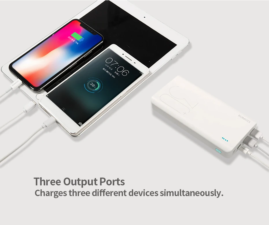 30000mAh ROMOSS Sense 8+ power Bank портативный внешний аккумулятор с QC двусторонней быстрой зарядкой портативный внешний аккумулятор зарядное устройство для телефона