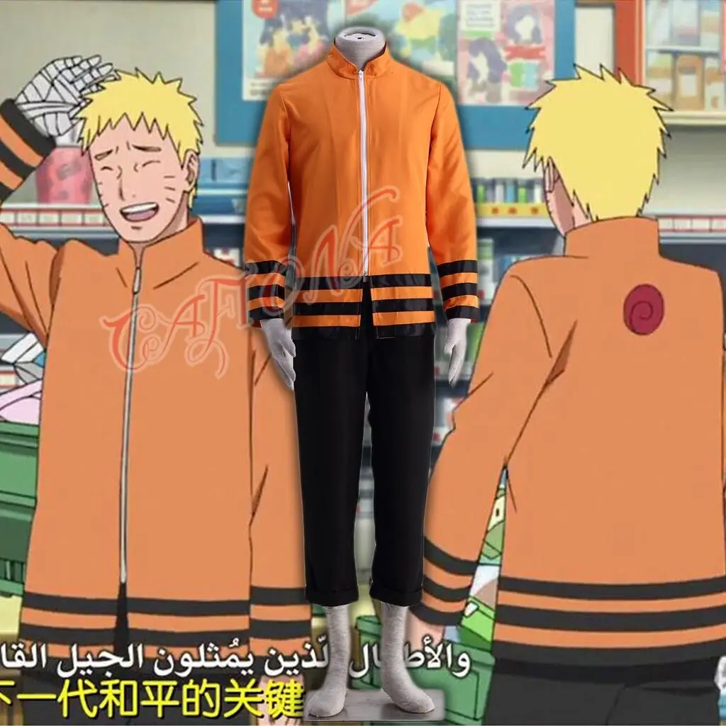 Горячая распродажа Хэллоуин Аниме Костюмы удзумаки боруто Косплэй Хэллоуина