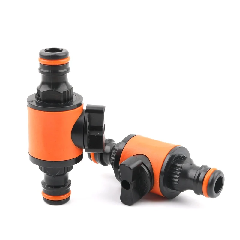 1 шт. Быстрый разъем с клапан орошения сада быстроразъемные соединения садовый