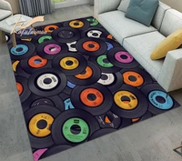 funny vinyl records rugs and carpets for kids baby home living room non slip bedroom hallway yoga kitchen door floor bath mats