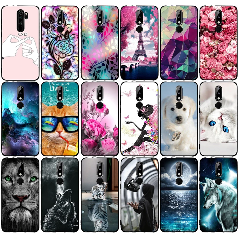 Чехол для Coque Nokia 5 1 Plus чехол 86 &quotTPU Мягкий силиконовый X5 Fundas чехлы