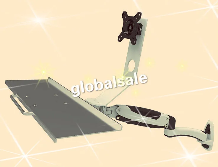 WS11 Эргономичный Алюминиевый Газовый пружинный настенный кронштейн Sit Stand15 &quot