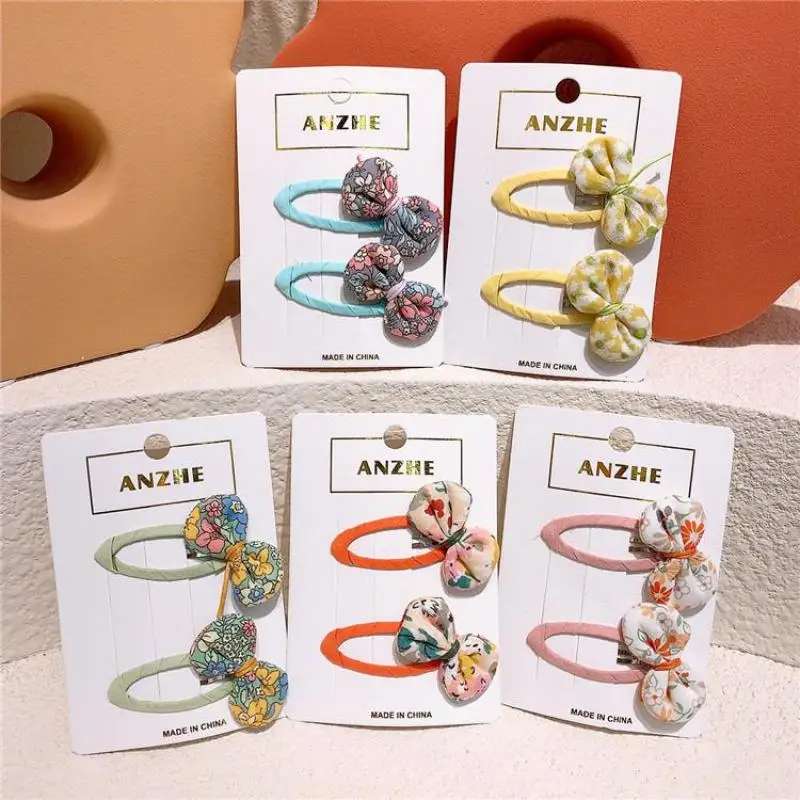 

2 Piece/lot Korean Style Hair Clips Hair Accessories Childen Hair Styling Tools Barrettes Toddler Kids Hair Pins Hair Grips