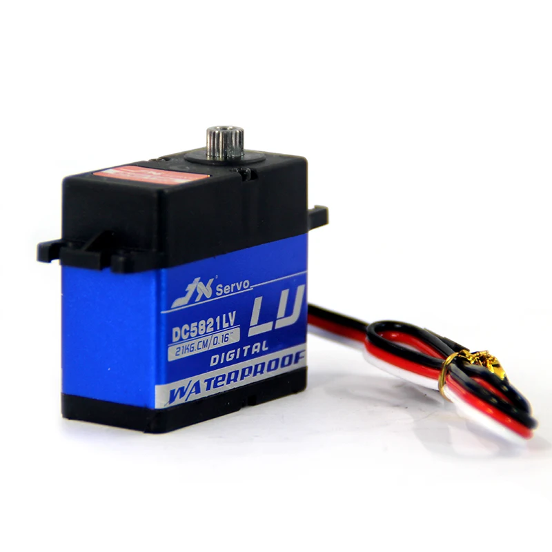 JX servo DC5821LV 21 кг Rc Servo полный водонепроницаемый Coreless mental gear 1:8 1:10 гусеничный TRX-4 SCX10 D90