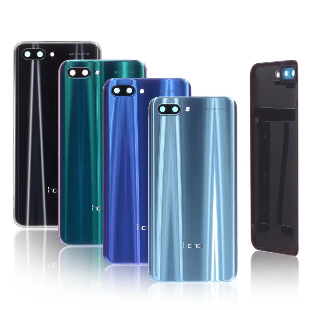 Стеклянный корпус для huawei honor 10 крышка батареи с объективом камеры для honor 10 задняя крышка Запасные части