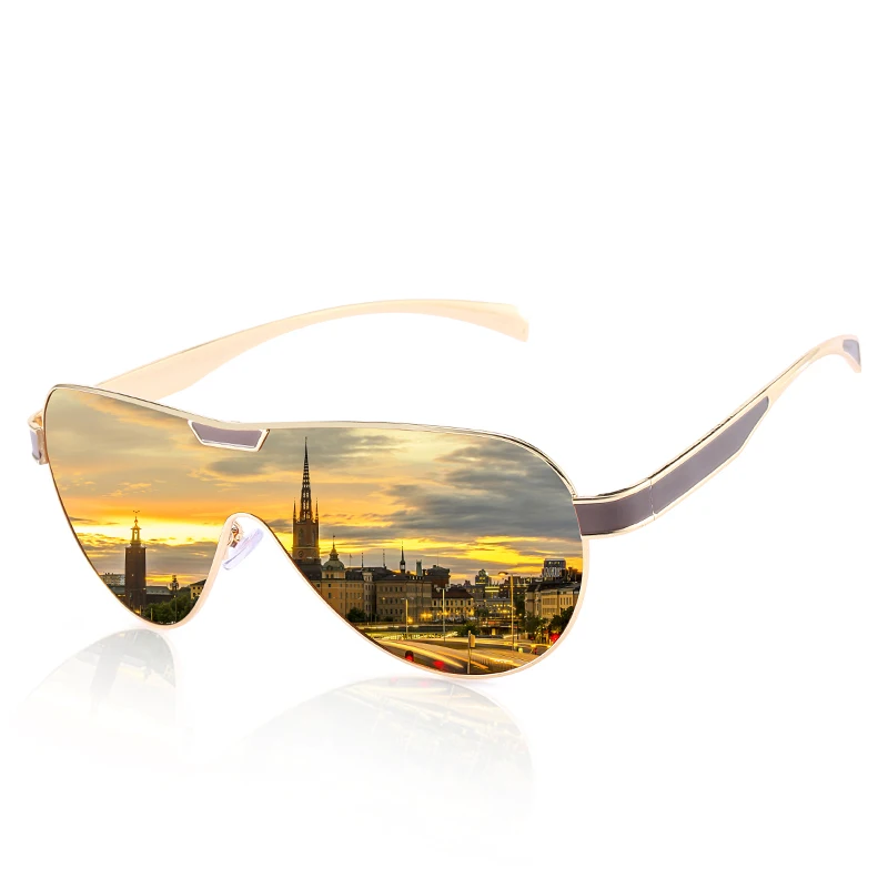 Мужские поляризованные солнцезащитные очки TEWEXUA брендовые дизайнерские для