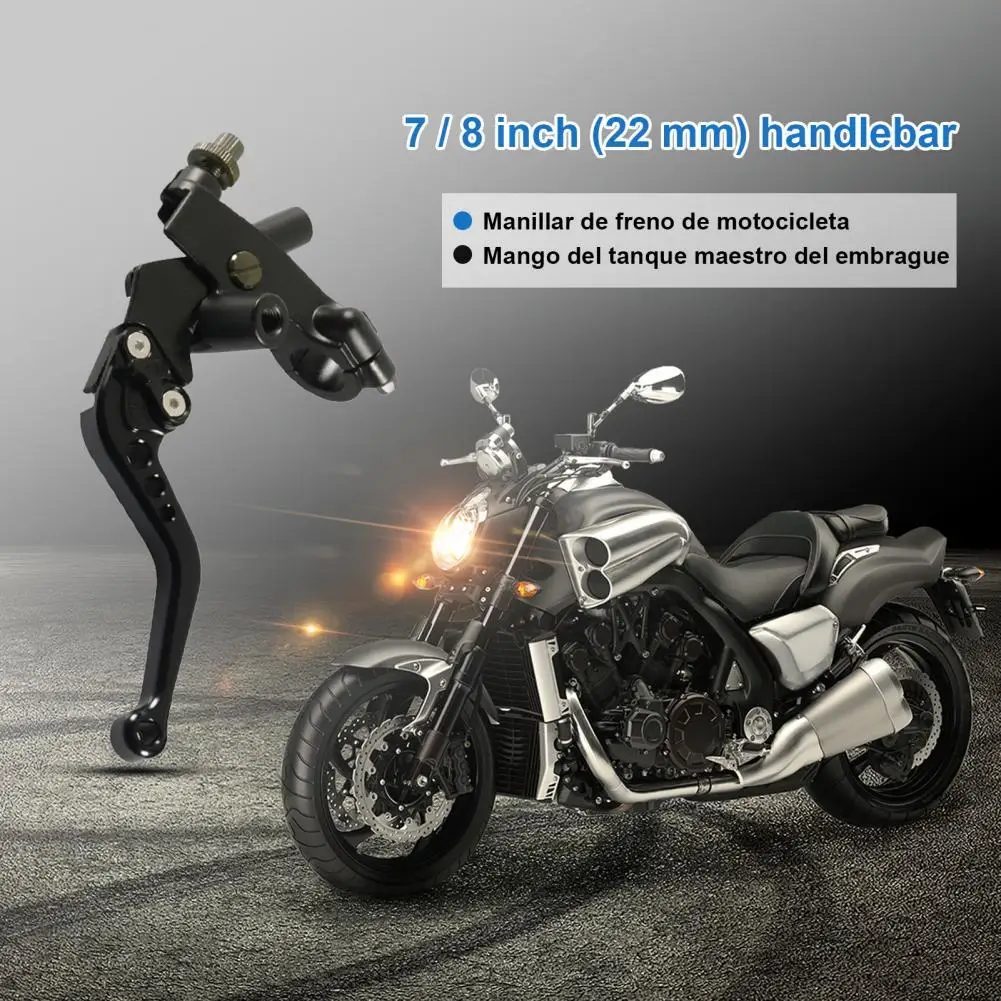 2 шт. рычаг тормоза Регулируемый поворотный дизайн 22 мм главный цилиндр сцепления
