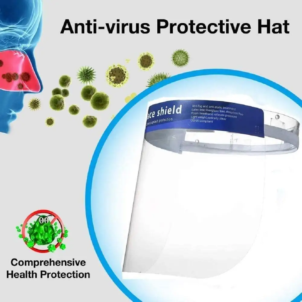 SINOBUDO прозрачная противокапельная Пыленепроницаемая маска для полного покрытия