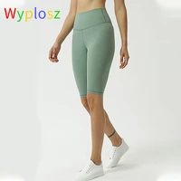 wyplosz super elastic yoga shorts leggings fitness high waist workout slim gym athletic sports women nude trousers compression