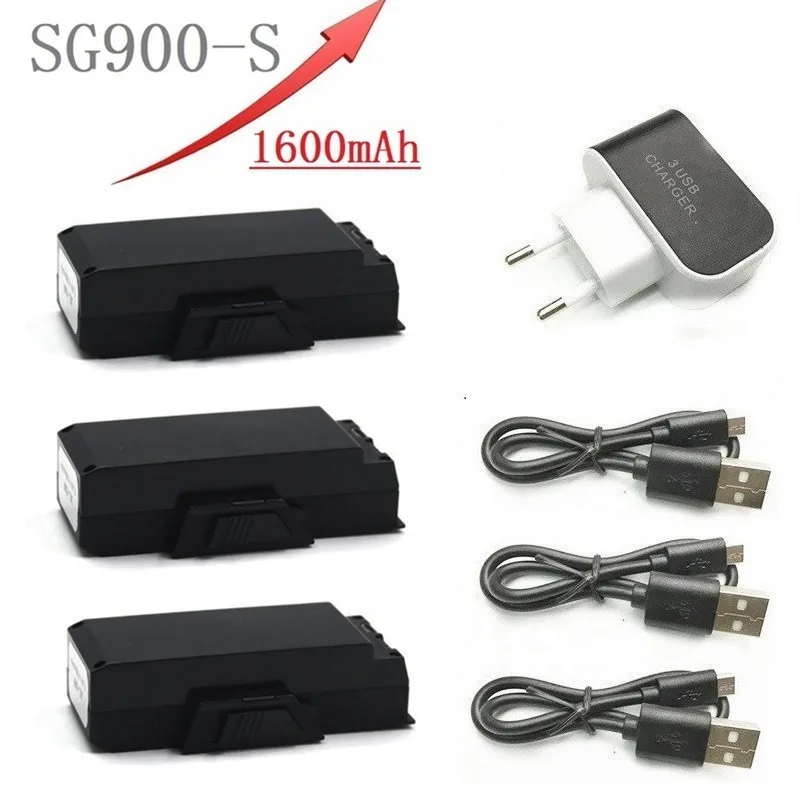 7 4 v Перезаряжаемые Батарея для SG900s SG900 S V 1600mAh литий полимерный и зарядное