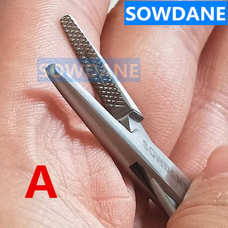 1 Pcs of A 14cm Стоматологический ортодонтический держатель игл Пинцет от комаров Стоматологический Хирургический Инструмент отбеливание зубов инструмент для ухода за полостью рта ИНСТРУМЕНТ - Цвет: 1 Pcs of A 14cm