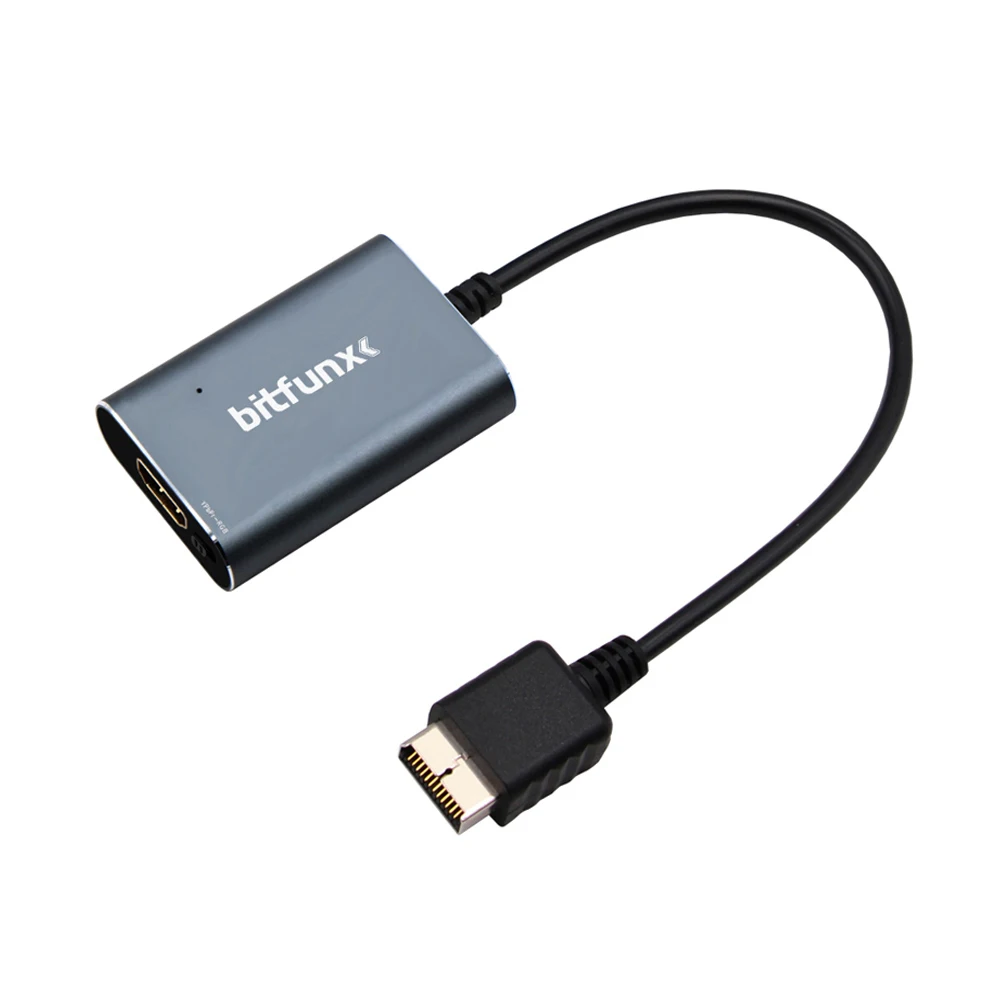 bitfunx best quality hdmi compatible converteradapter for sony ps2 to modern tv including rgbcomponent switch free global shipping