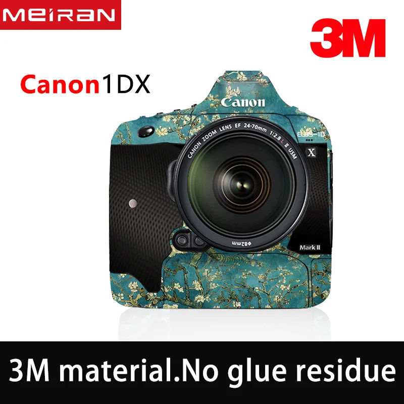 Защитная пленка Canon EOS 1DX 1DX2 1DX3 1dxii 1DXIII обернутая кожаной наклейкой для камеры с