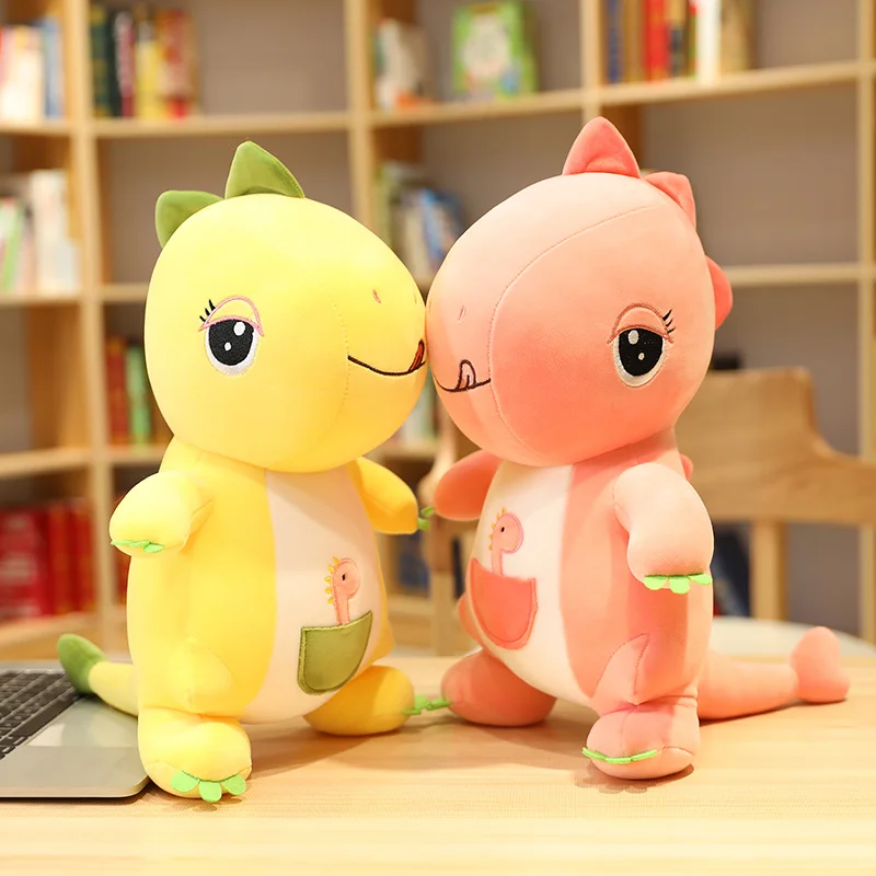 

Kawaii Творческий мультфильм мать и ребенок динозавр плюшевая игрушка кукла Домашнее украшение детская милая игрушка подруга подарок на день ...
