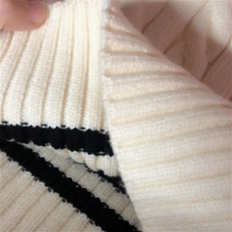 Sweater Vest Women Sleeveless Knitting Simple College Preppy Harajuku All-match V-neck Retro Spring Fall Female Teens Lady Chic images - 6