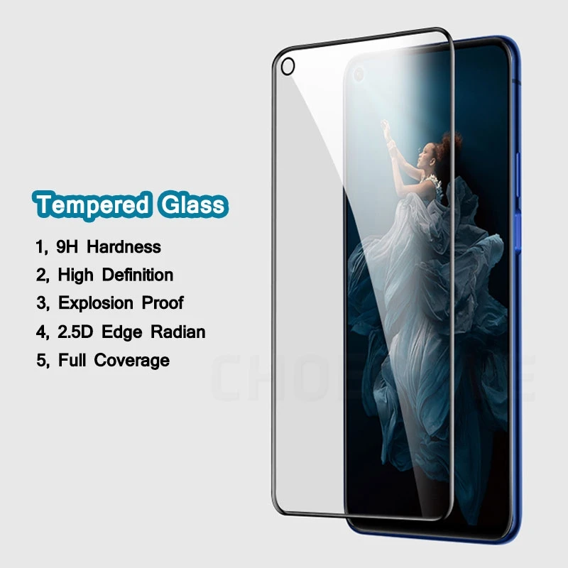 Для huawei Honor 20 Lite взрывозащищенные полноэкранные Защитные пленки для Pro 20i защитная