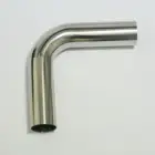 32 мм OD 304 Нержавеющая сталь санитарная Сварка 90 градусов налокотная труба для стыковой трубы прямая длина трубы 100 мм