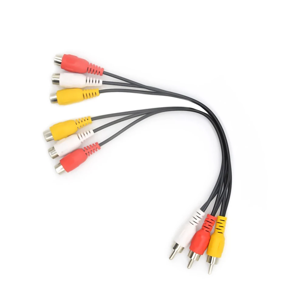 Новое поступление 1 предмет 3 RCA Мужской до 6 разделительный шнур DVD AV аудио-видео