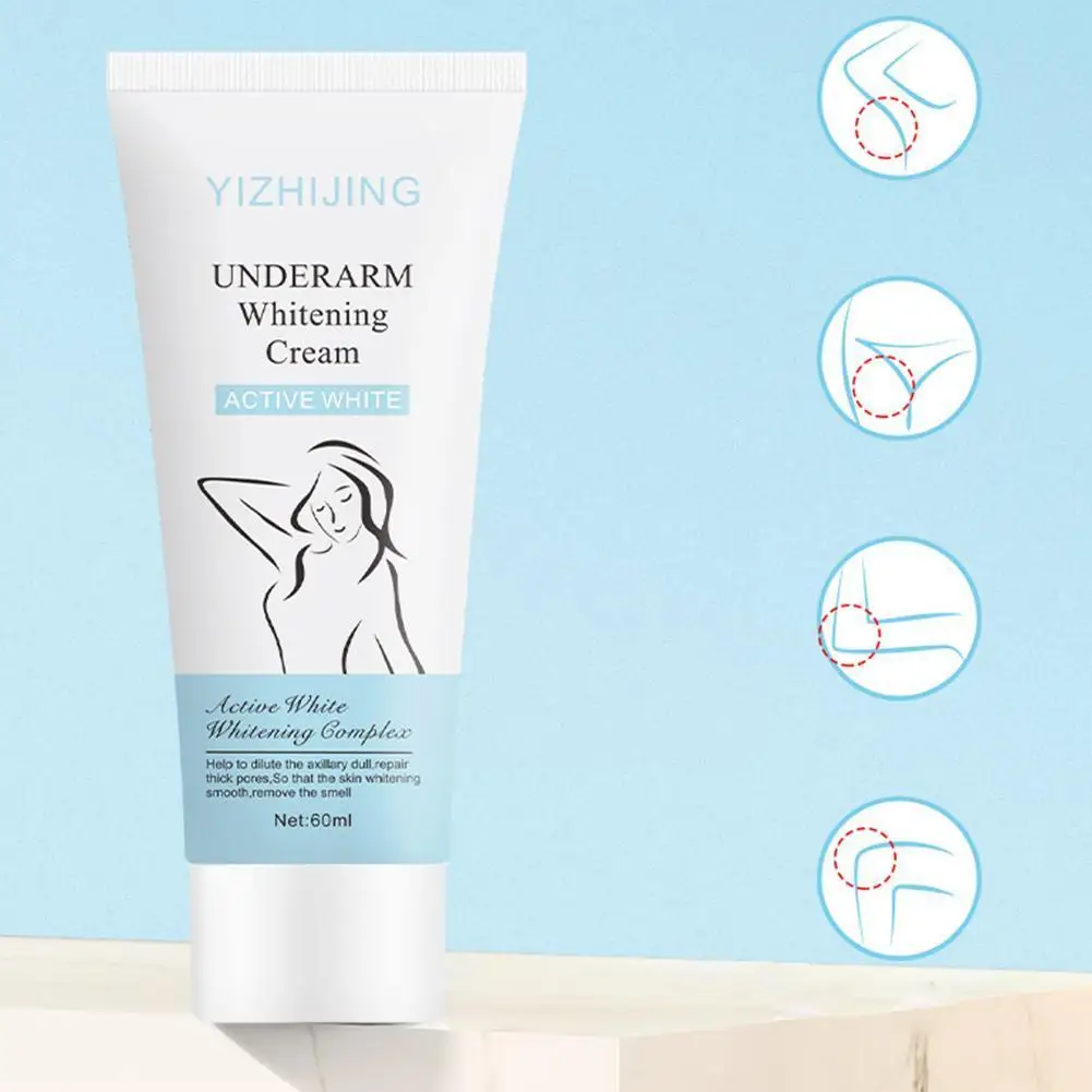 

Whitening Body Cream Underarm Armpit Whitening Cream Private Remove Knees Cream Body Odor Parts Leg Clean Z0K9