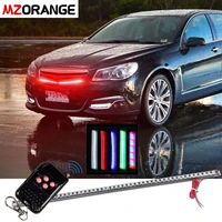 7 color rgb 48 led knight rider led night rider strip scanner lighting bars remote atmosphere decorative warning signal lamp