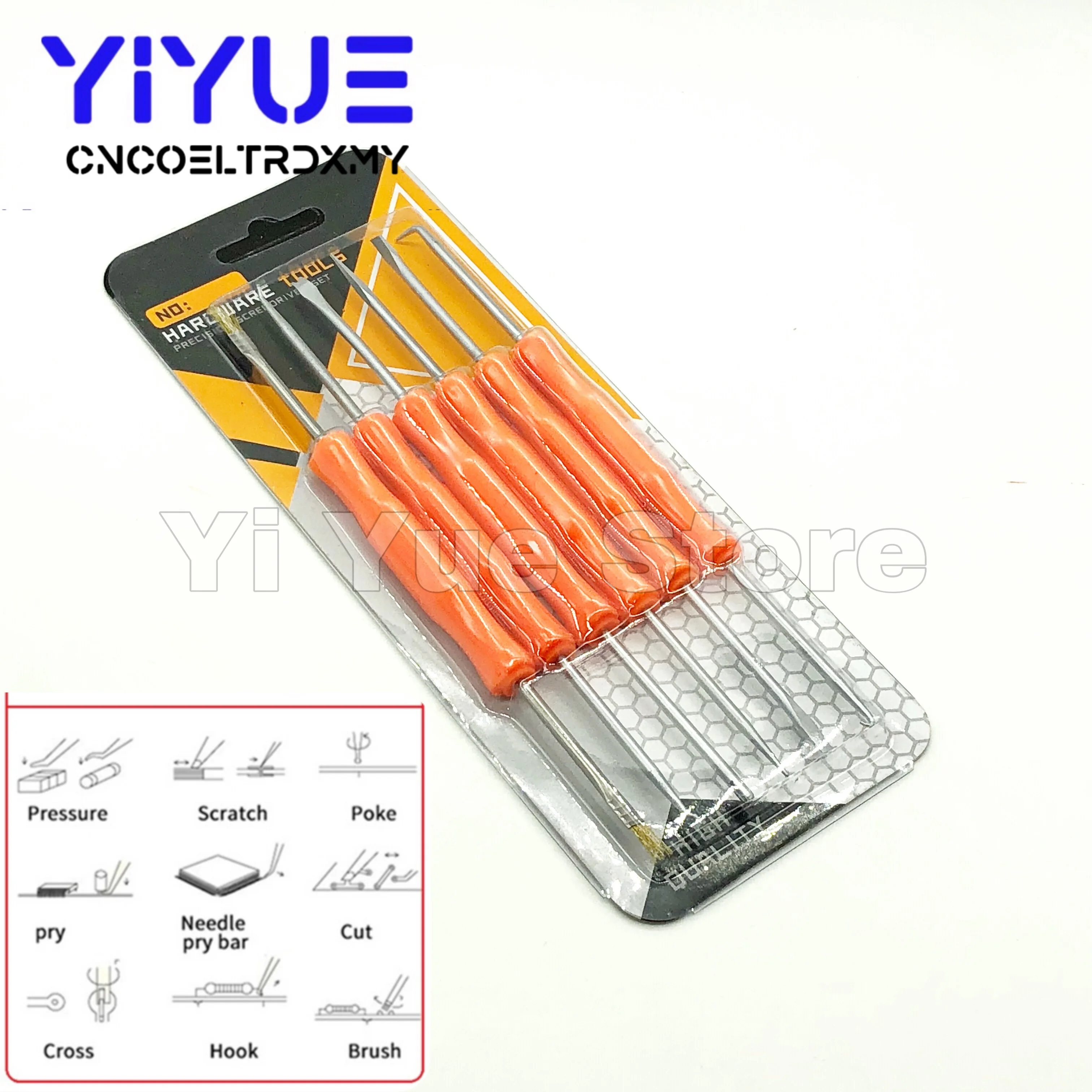 6 шт./лот вспомогательный припой Набор прецизионных инструментов электронные