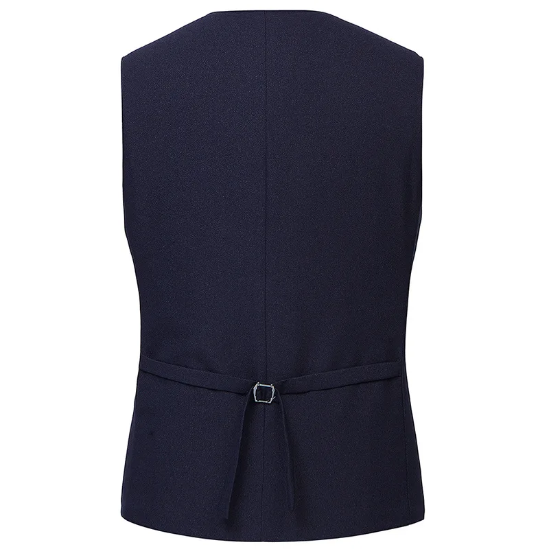 Мужской жилет FOLOBE черный/темно синий/винно красный без рукавов|suit vest|red vestbusiness vest |