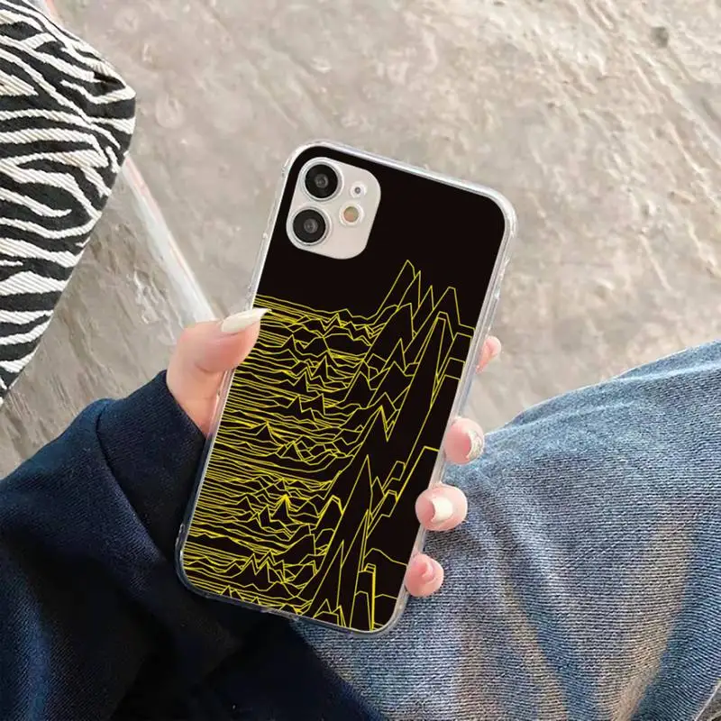 

Uk Music Band Joy Division Phone Case Transparent soft For iphone 5 5s 5c se 6 6s 7 8 11 12 plus mini x xs xr pro max