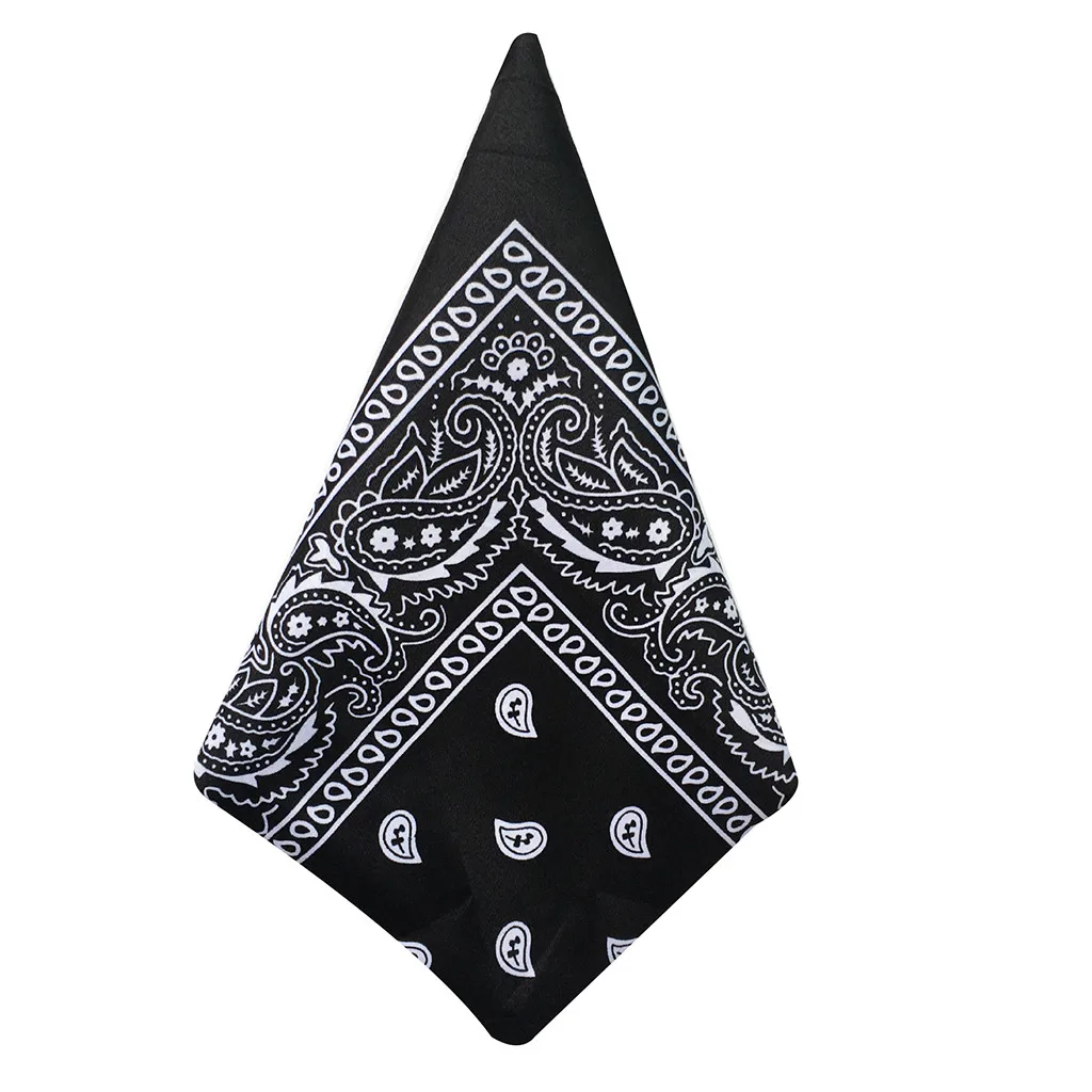 18 шт. всесезонный шарф унисекс с готическим узором бандана из принтованного
