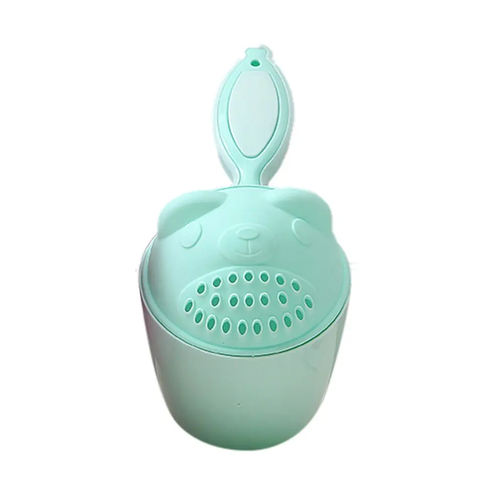 

Cartoon Bear Baby Bath Cups Baby Shampoo Cup Children Bathing Bailer Baby Shower Spoons Child Washing Hair Cup Kids Bathing Tool