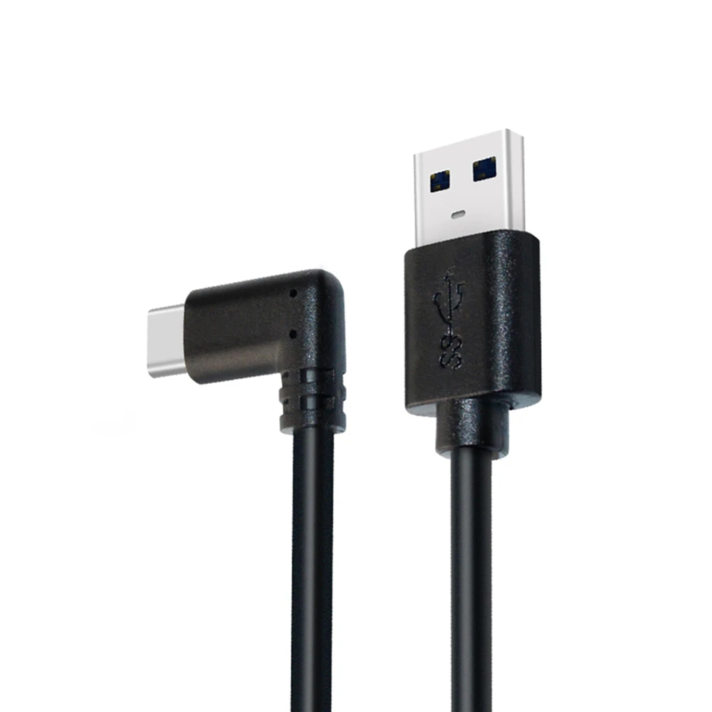 

Кабель для зарядки кабель передачи данных USB3.1 Gen1 A-C USB-A к Type-C кабель адаптер с Локоть 10 футов 3 м для Oculus Quest LINK VR гарнитура