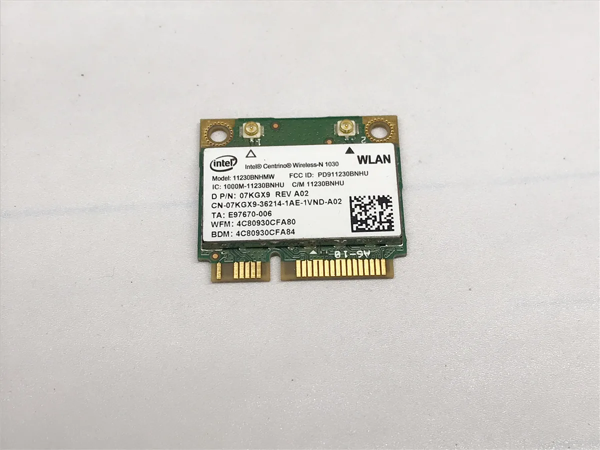 

FOR Dell Inspiron N5110 Laptop WiFi Wireless Card N1030 07KGX9 Free Shipping