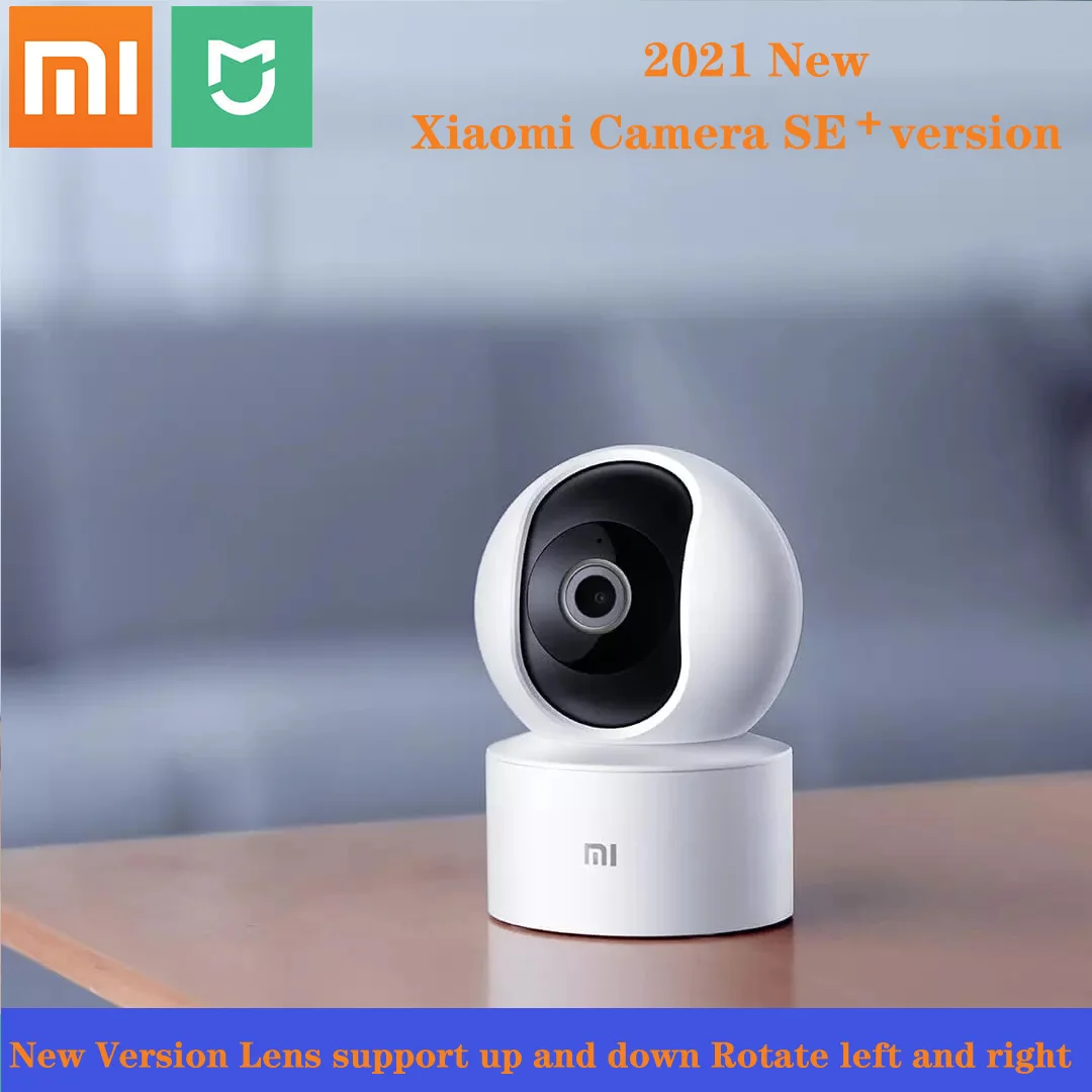 2021 Xiaomi Mijia 1080P Smart SE + IP-камера веб-камера видеокамера 360 градусов Wi-Fi беспроводное