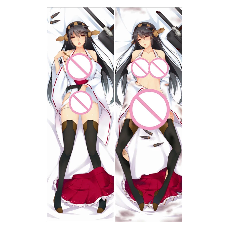 Аниме Kantai Collection Dakimakura Cover kanклей Fleet Kongou персонажи Haruna &amp Iowa подушка для длинных