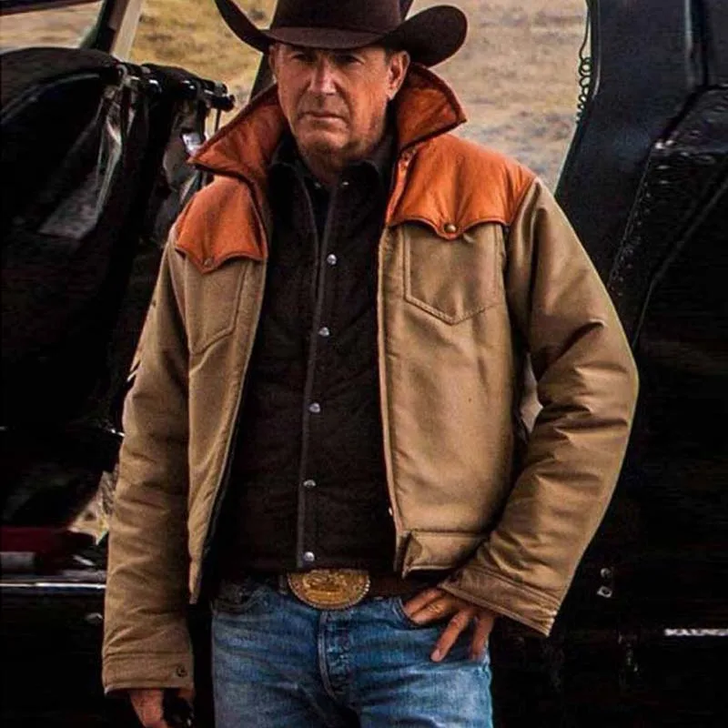 YUTU & MM домашняя куртка Kevin Costner Yellowstone John Dutton, хлопковая куртка, утепленные осенние и зимние Новые Топы YUTU & MM домашняя куртка Kevin Costner Yellowstone John Dutton, хлопковая куртка, утепленные осенние и зимние Новые Топы