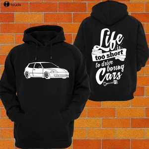 Толстовка с капюшоном, Свитшот или майка HON CIVIC EG EH EJ VX 5-го поколения Turbo VTEC Mugen JDM