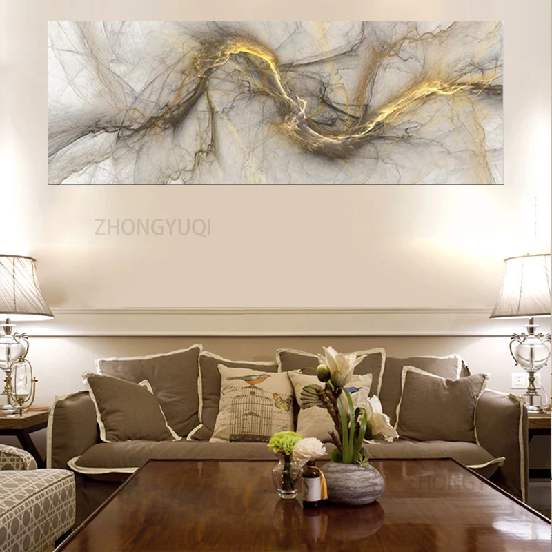 

Cloud Home Decor Modern Abstract Art Oil Painting Posters Prints Wall Art Canvas Pictures for Living Room