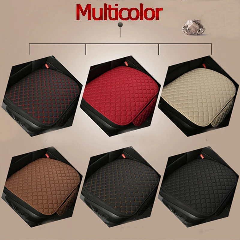 Чехол протектор на автомобильное сиденье льняная Подушка большого размера для