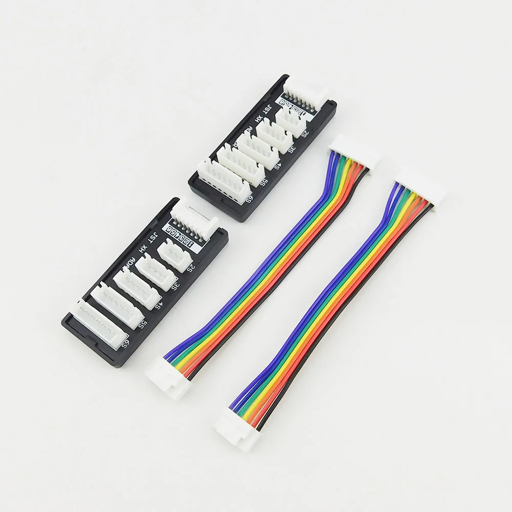 Два зарядных кабеля XT60 и два балансных JST-XH для ISDT D2 P10 P20 Hota D6 P6 ToolkitRC M6D балансное