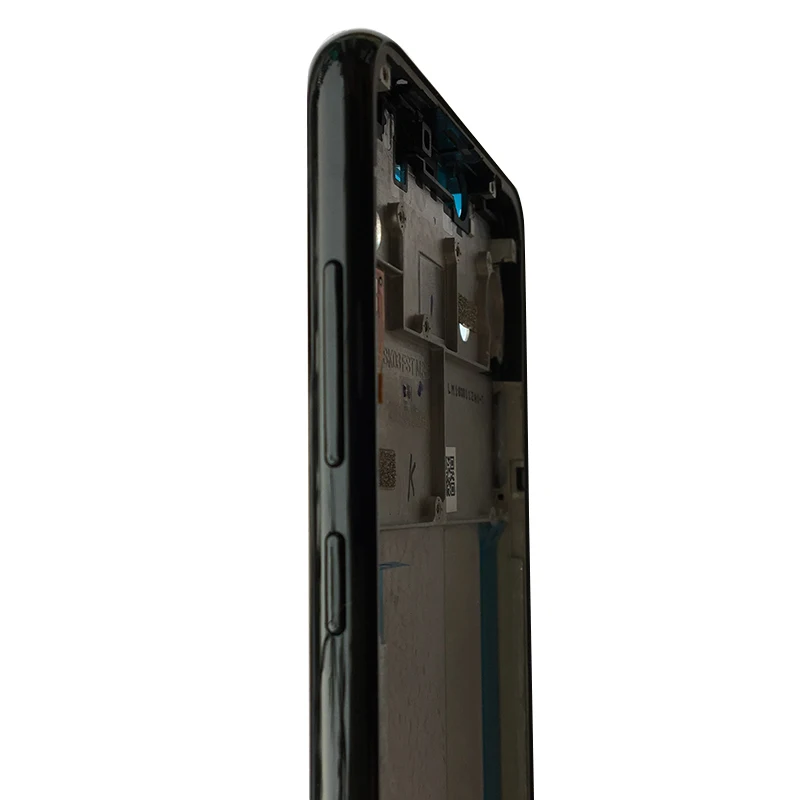 BINYEAE металлическая средняя рамка Передняя рама для Nokia X5 5,1 Plus новейшая задняя панель среднего шасси с боковыми клавишами