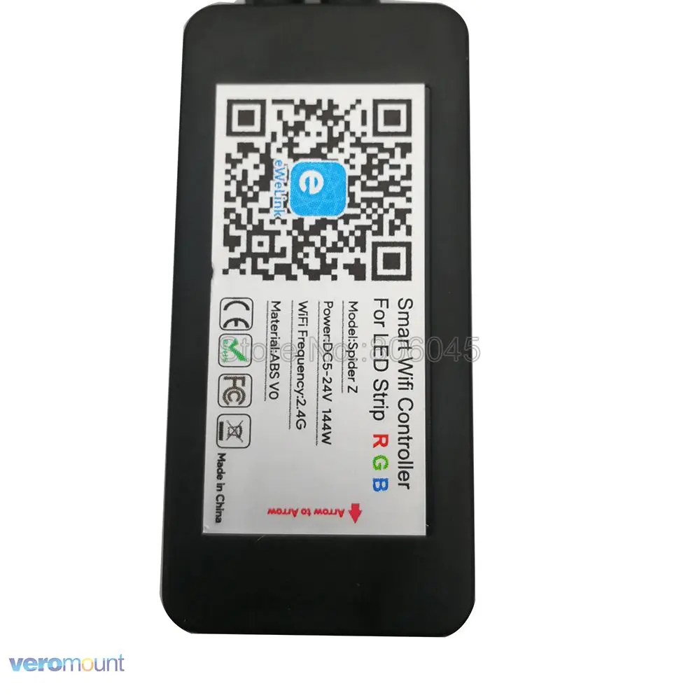 Контроллер для светодиодных лент Spider Z Smart инфракрасный пульт управления 24