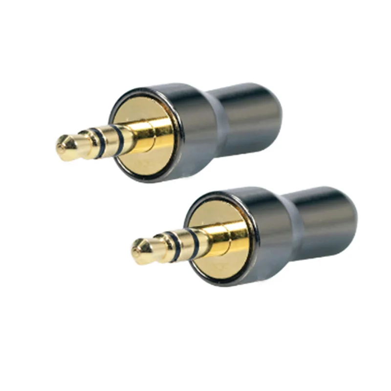 10 шт./лот 3 5 мм 3-полюсный стерео штекер для пайки провода 6 аудиокабеля